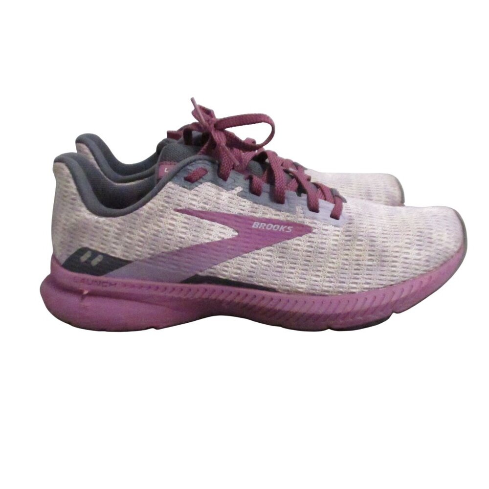 BROOKS Launch 8 Womens 8.5M Running Shoes Purple